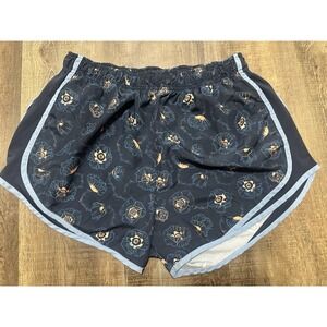 Nike Black Floral Athletic Shorts